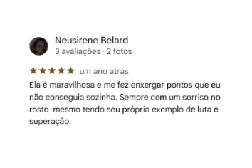 Depoimento de paciente